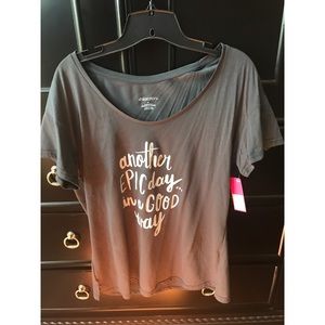 Xhilaration sleepwear grey shirt (M)